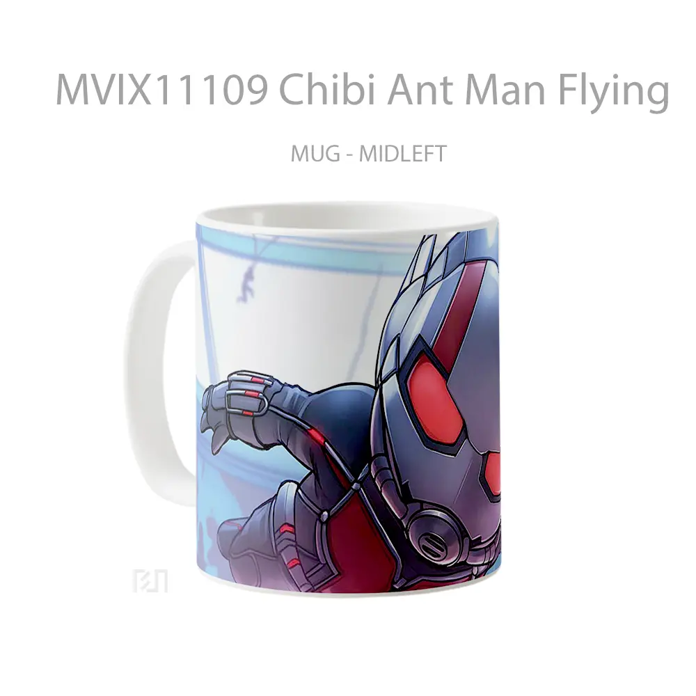 Mug Chibi Ant Man Flying Mug Aesthetic Koleksi Spesial - All-side / Desain