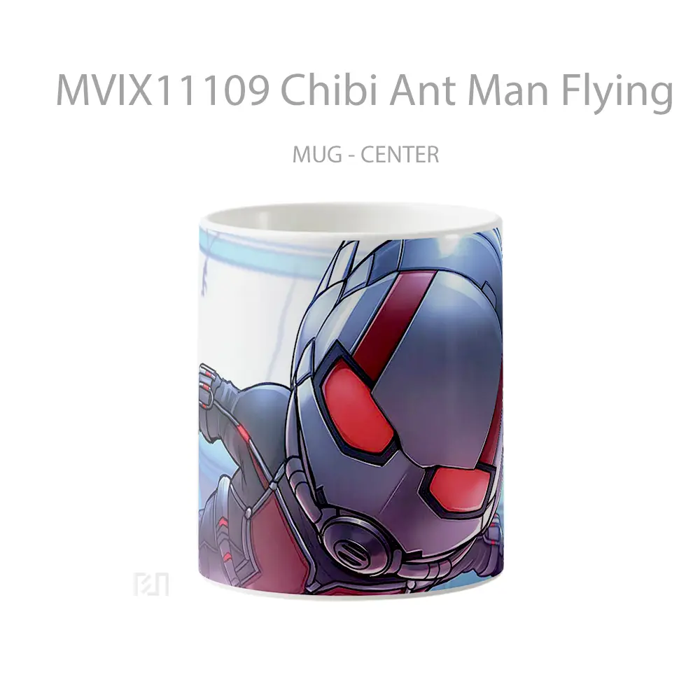 Mug Chibi Ant Man Flying Mug Aesthetic Koleksi Spesial