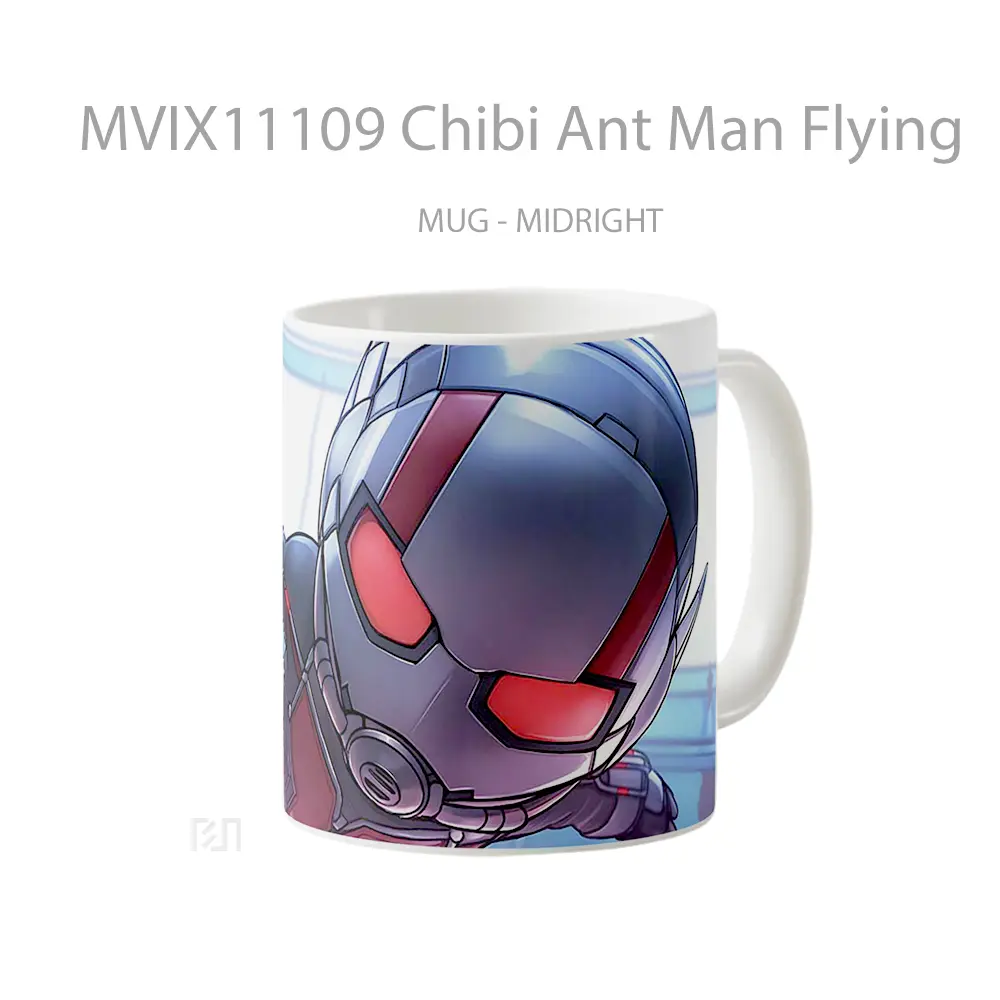 Mug Chibi Ant Man Flying Mug Aesthetic Koleksi Spesial - All-side / Desain
