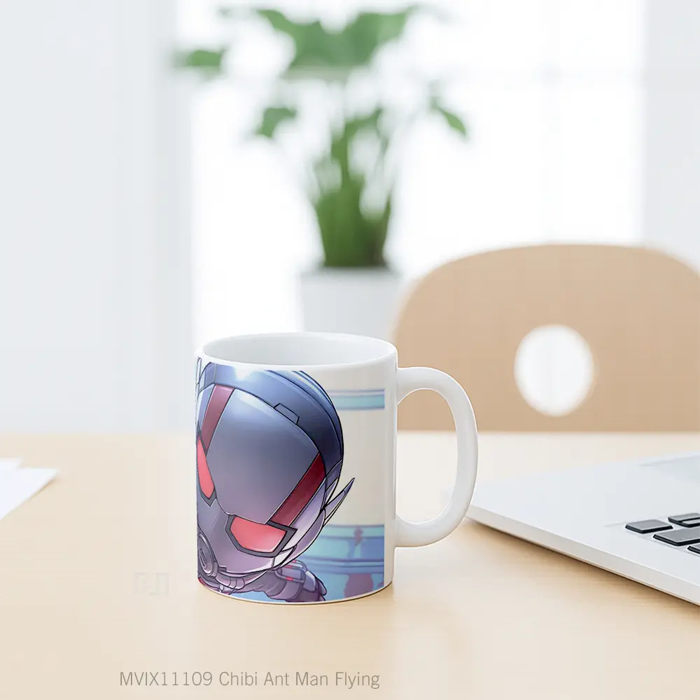 Mug Chibi Ant Man Flying Mug Aesthetic Koleksi Spesial - All-side / Desain