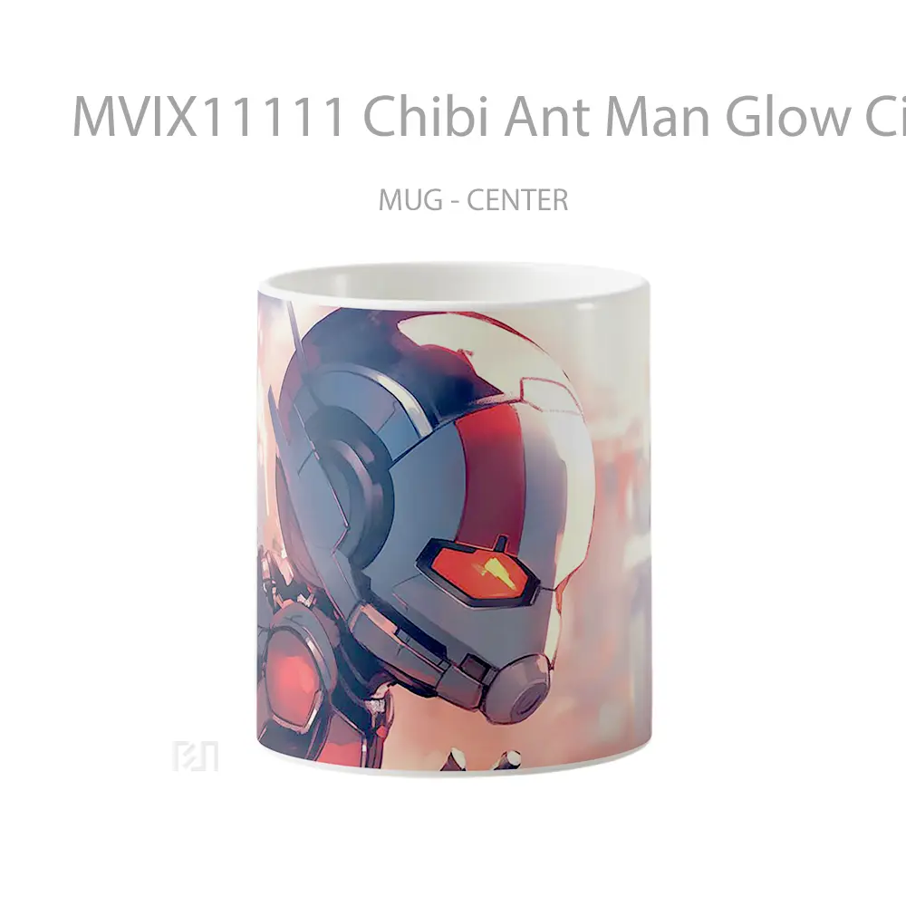Mug Chibi Ant Man Glow City Blur Koleksi Mug Limited Edition
