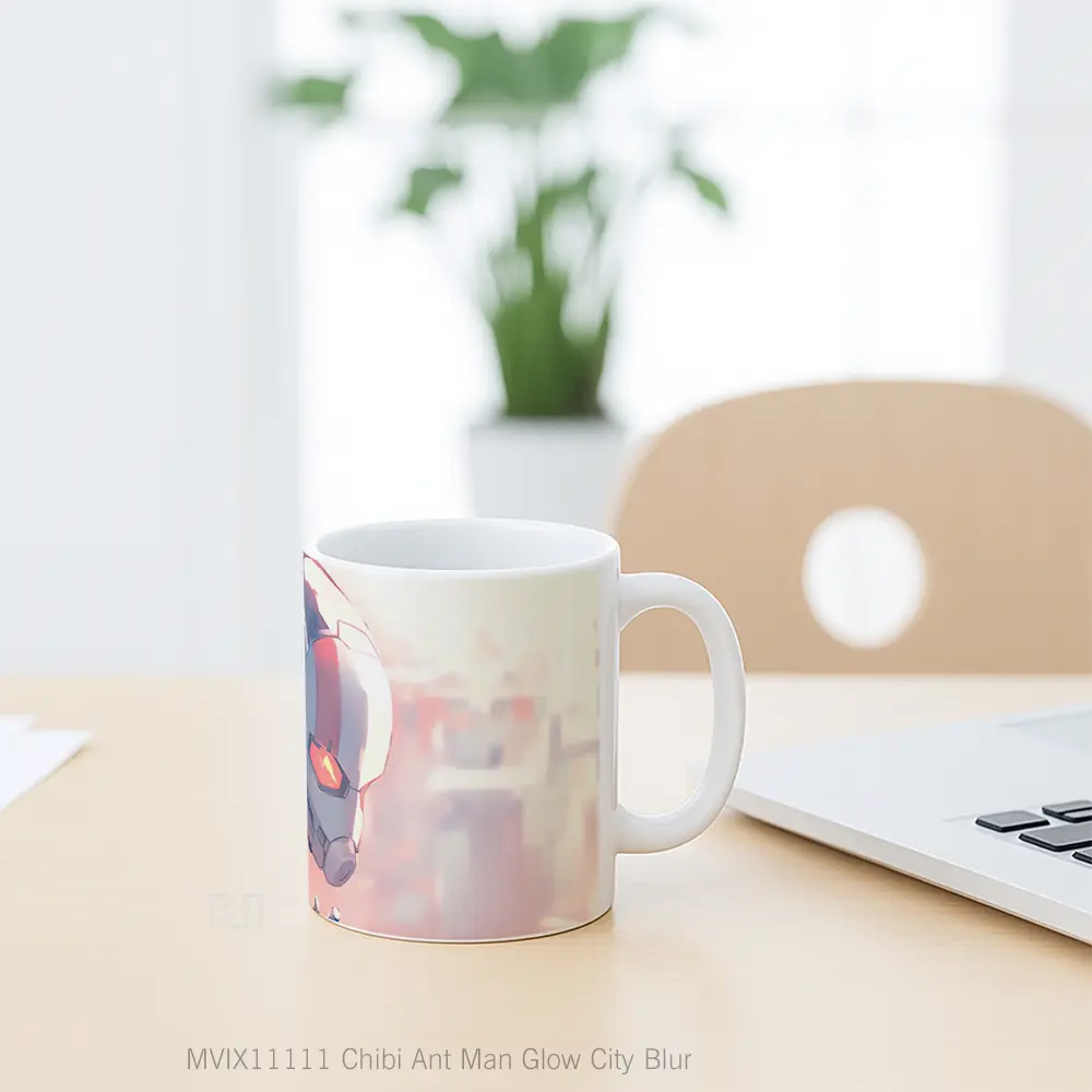 Mug Chibi Ant Man Glow City Blur Koleksi Mug Limited Edition - All-side / Desain