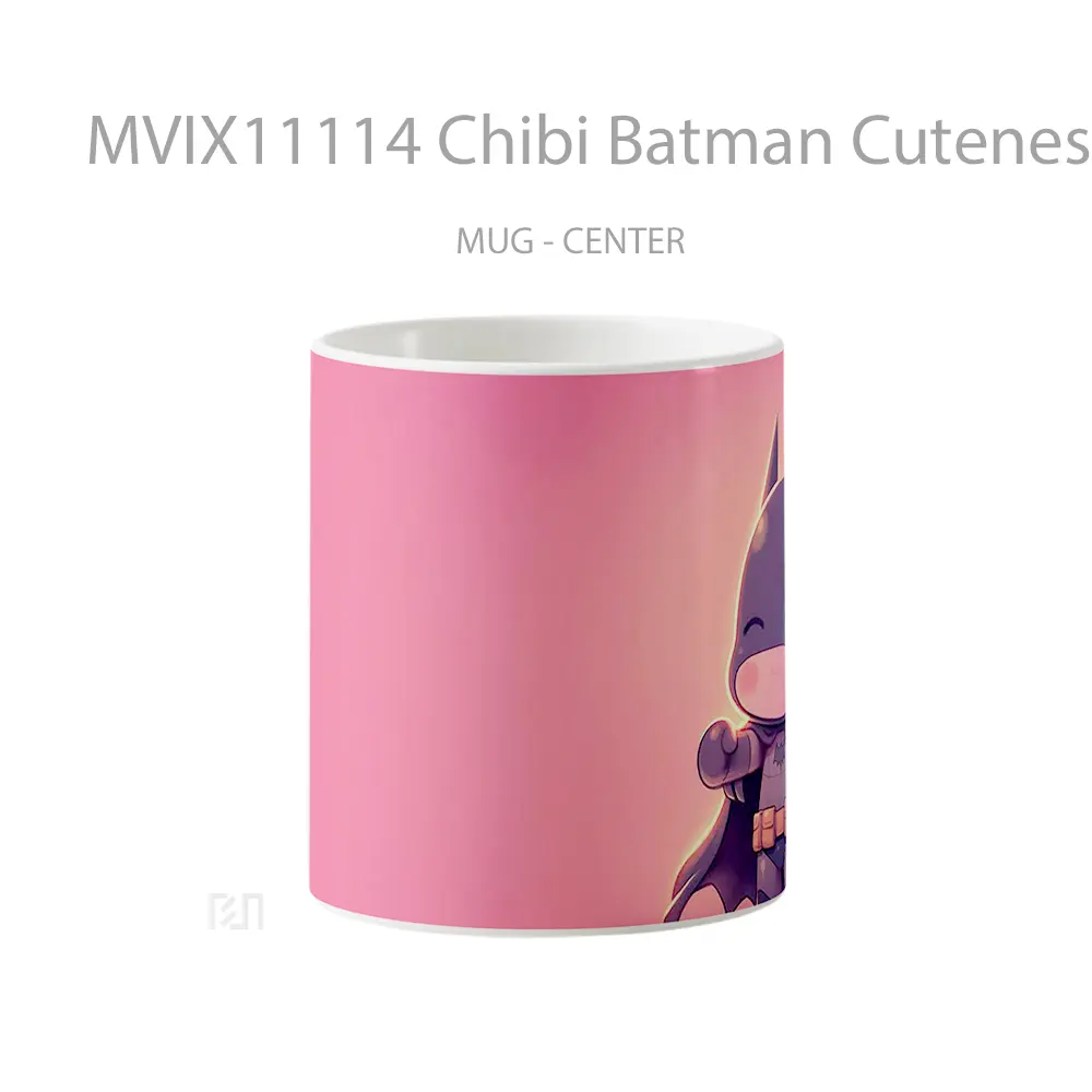Mug Chibi Batman Cuteness Hadiah Spesial Fans Superhero