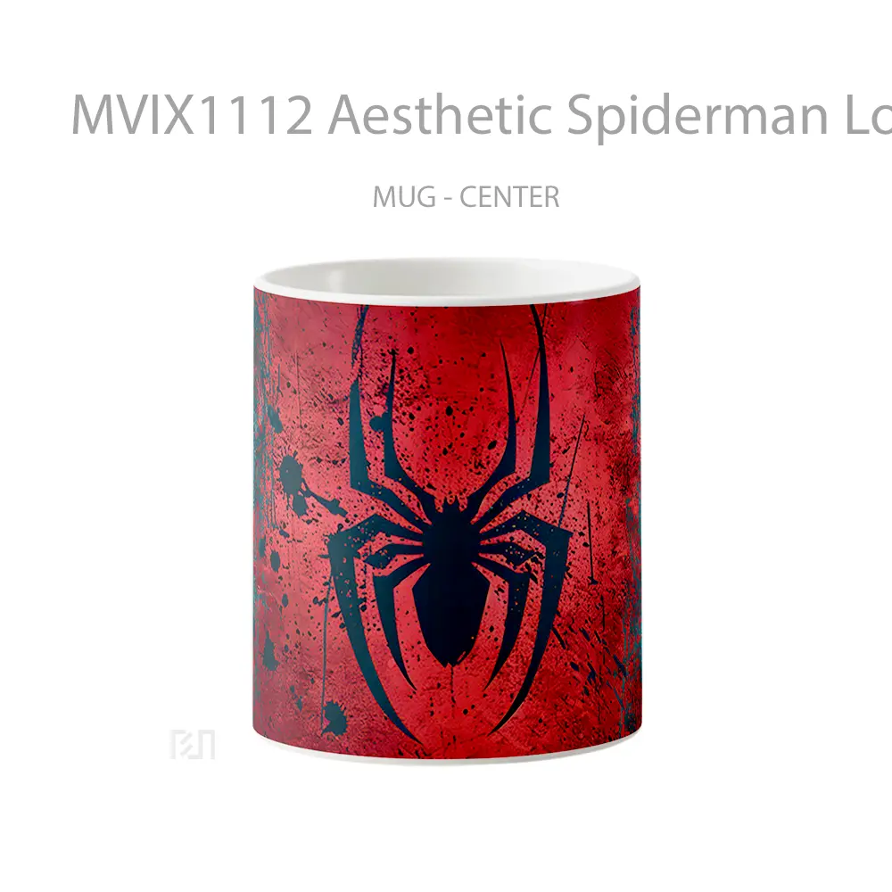 Mug Aesthetic Spiderman Logo Koleksi Mug Film dan Komik