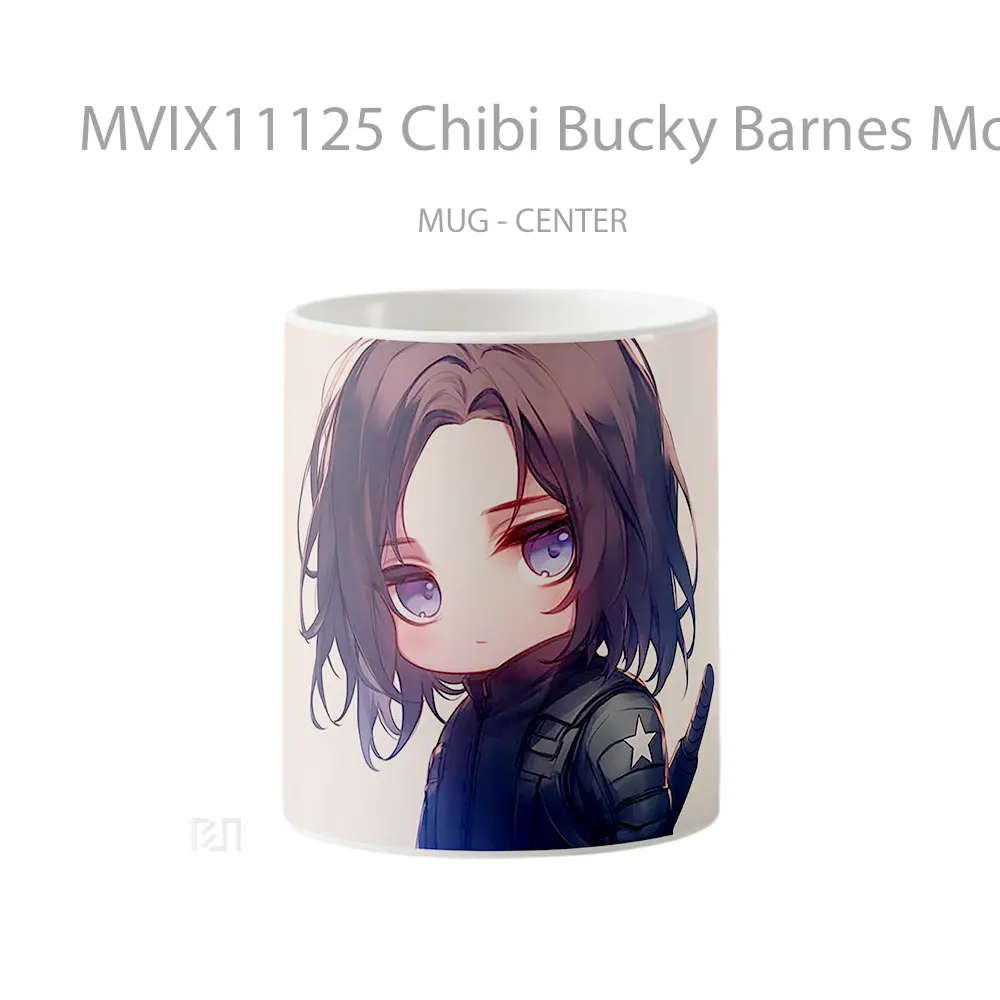 Mug Chibi Bucky Barnes Mood Koleksi Mug Limited Edition