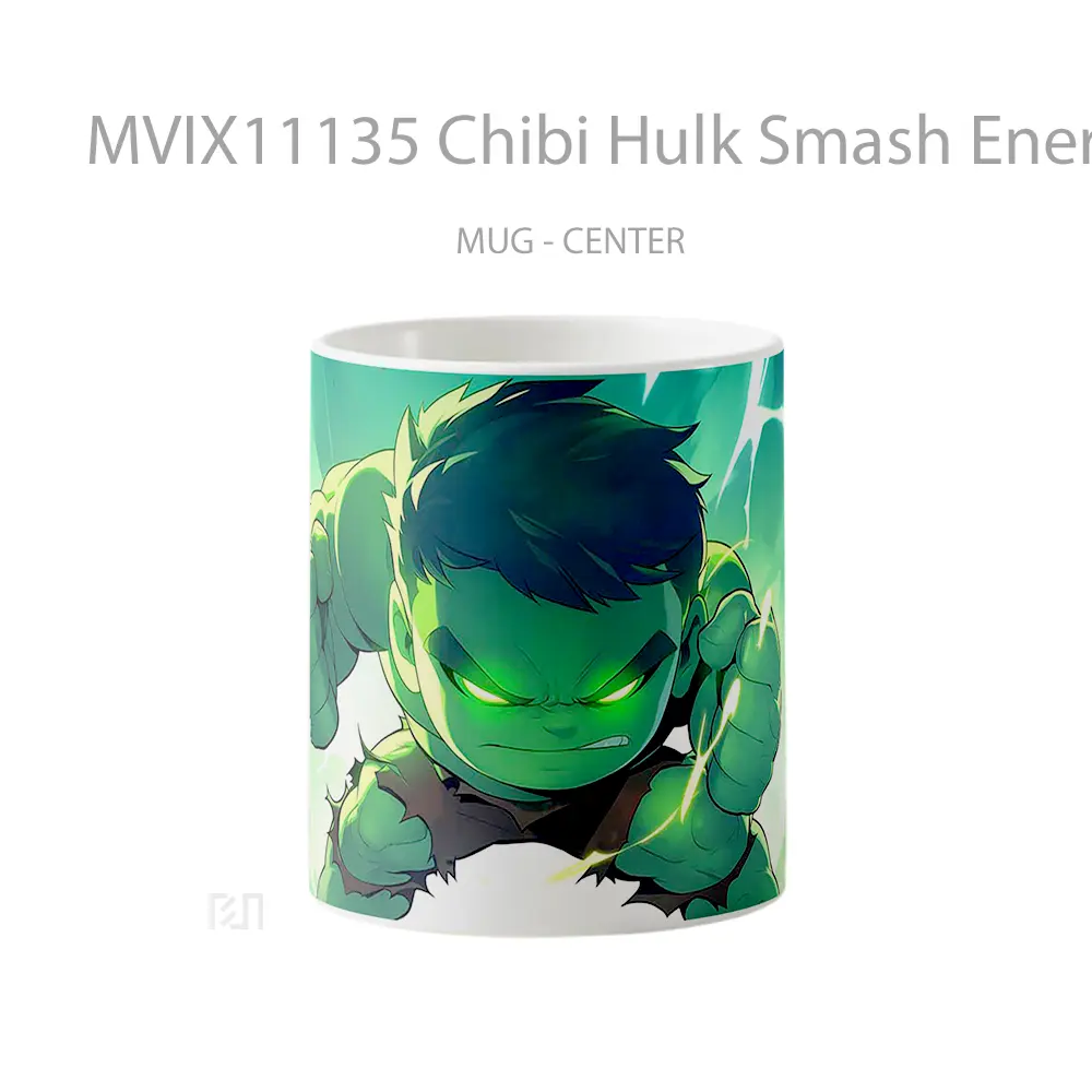 Mug Chibi Hulk Smash Energy Koleksi Mug Limited Edition