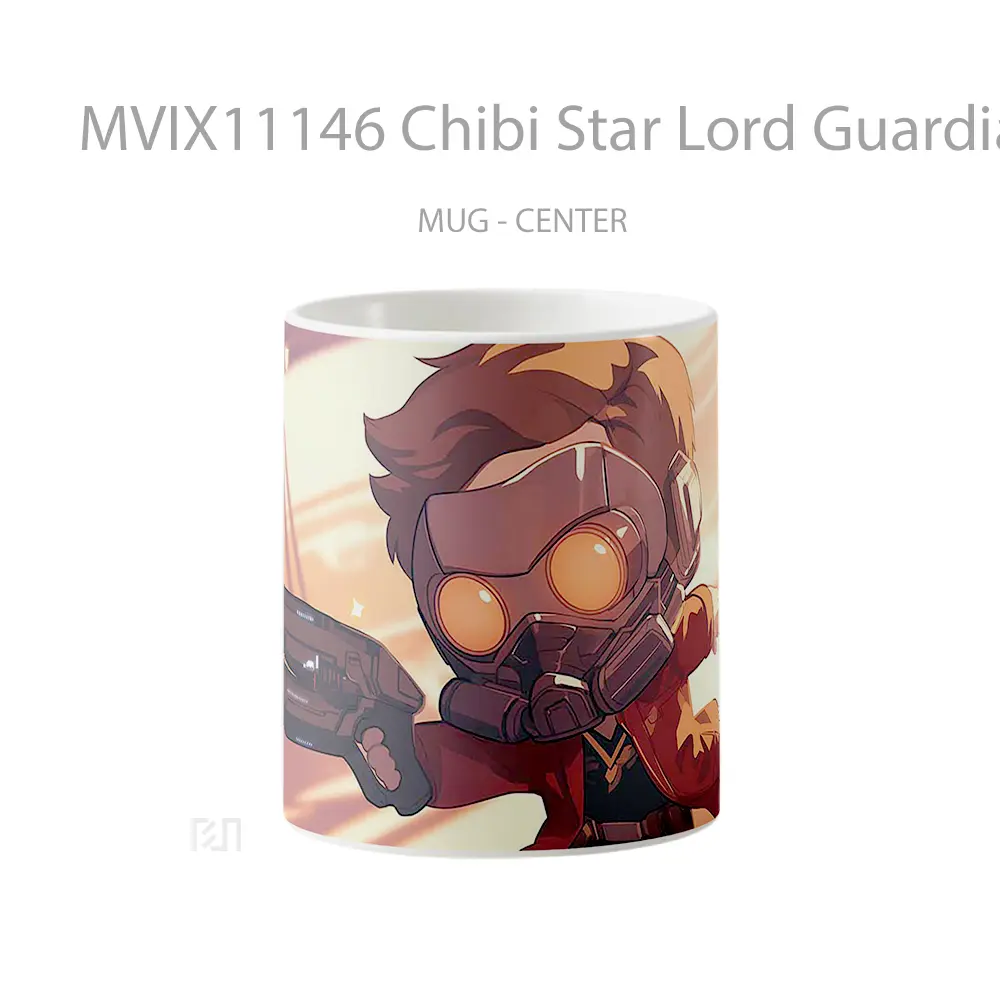 Mug Chibi Star Lord Guardians Of Galaxy Blur Gelas Keramik Desain Unik