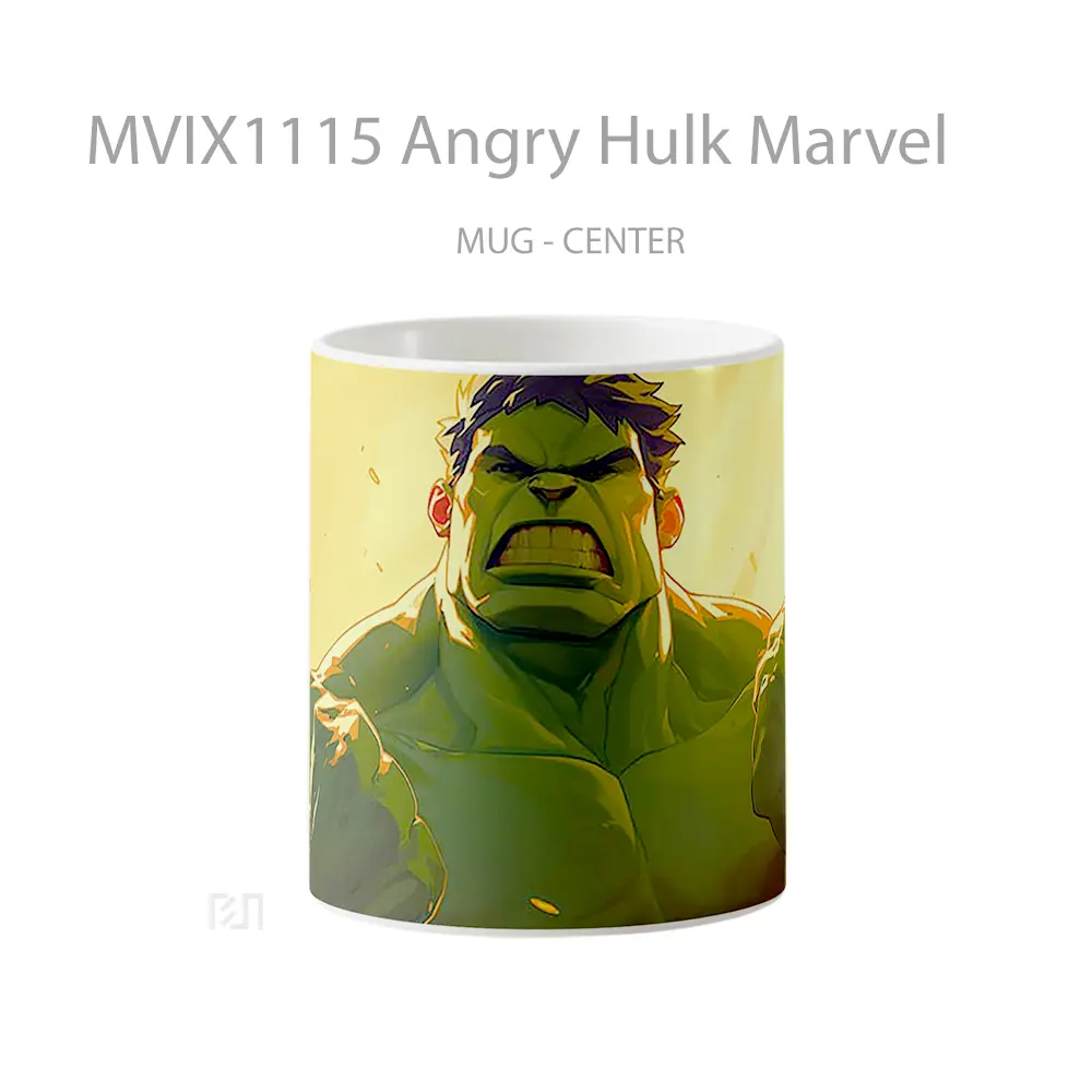 Mug Angry Hulk Marvel Koleksi Mug Film dan Komik