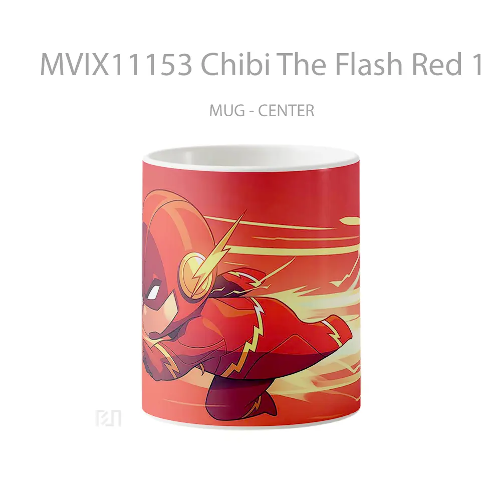 Mug Chibi The Flash Red 1 Koleksi Mug Limited Edition