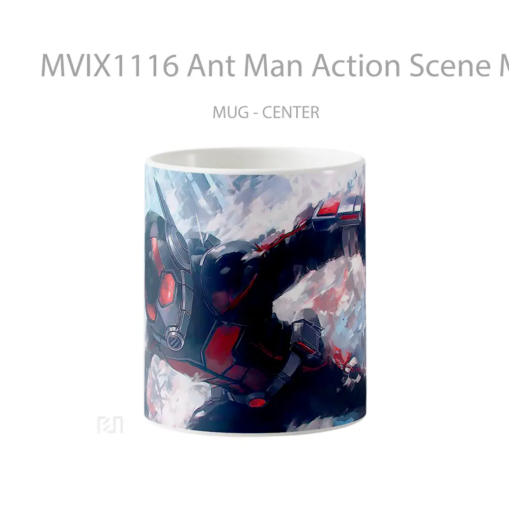 Mug Ant Man Action Scene Macro Style Hadiah Lucu dan Menarik