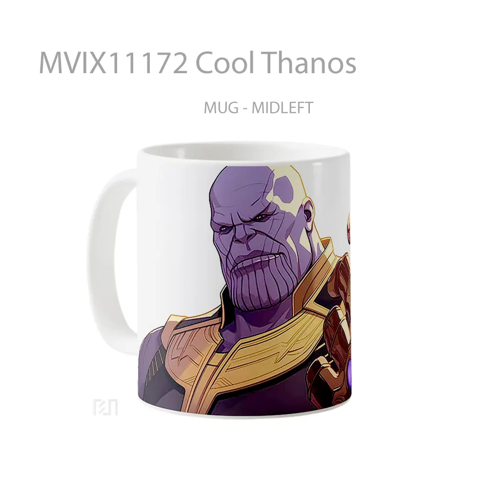 Mug Cool Thanos Mug Aesthetic Koleksi Spesial - All-side / Desain