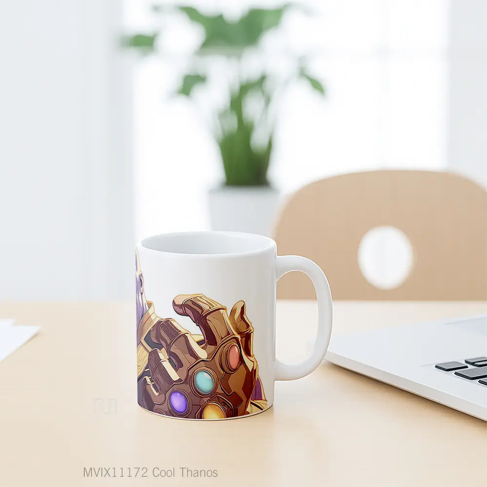Mug Cool Thanos Mug Aesthetic Koleksi Spesial - All-side / Desain