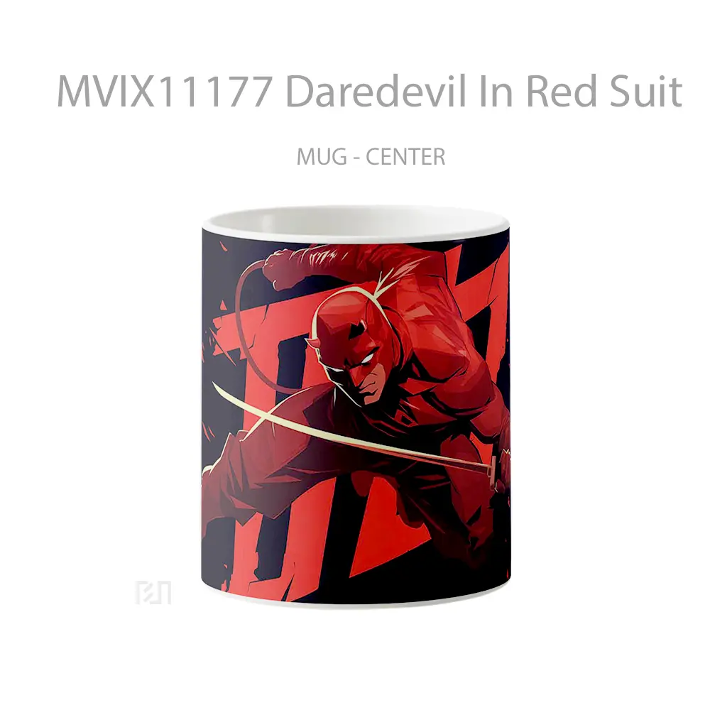 Mug Daredevil In Red Suit Mug Aesthetic Koleksi Spesial