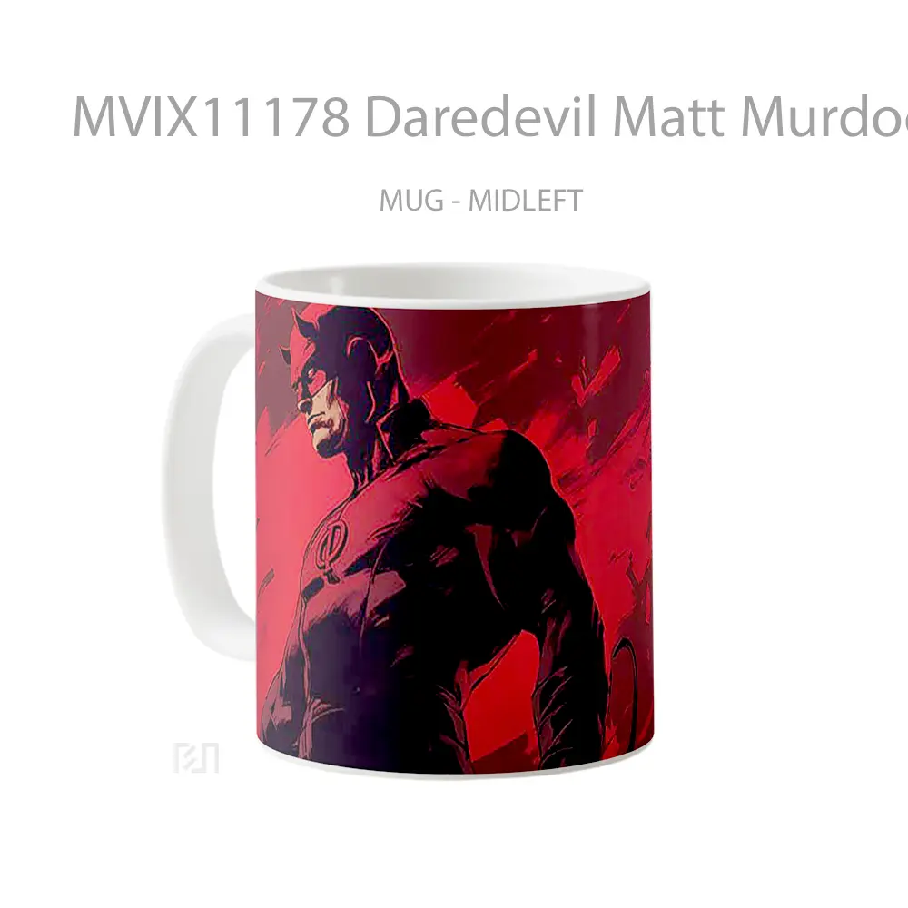Mug Daredevil Matt Murdock Dark Hero Koleksi Mug Karakter Jepang - All-side / Desain