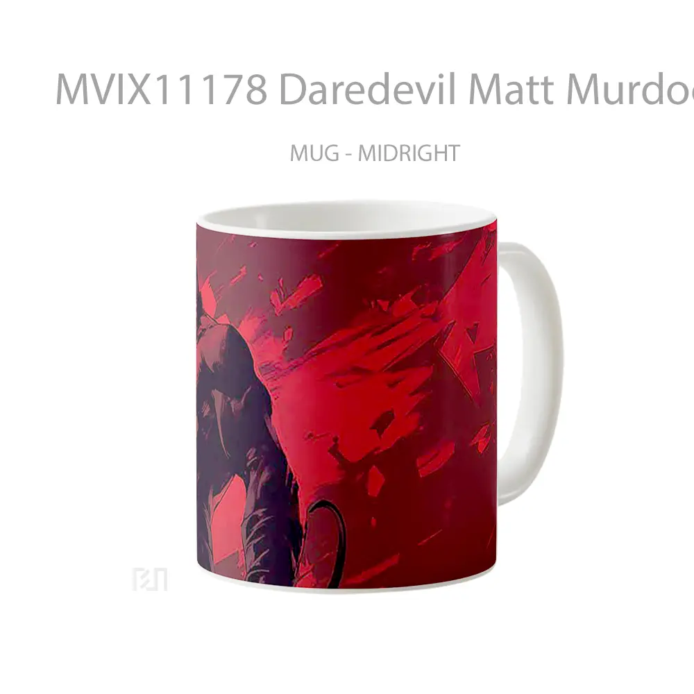 Mug Daredevil Matt Murdock Dark Hero Koleksi Mug Karakter Jepang - All-side / Desain