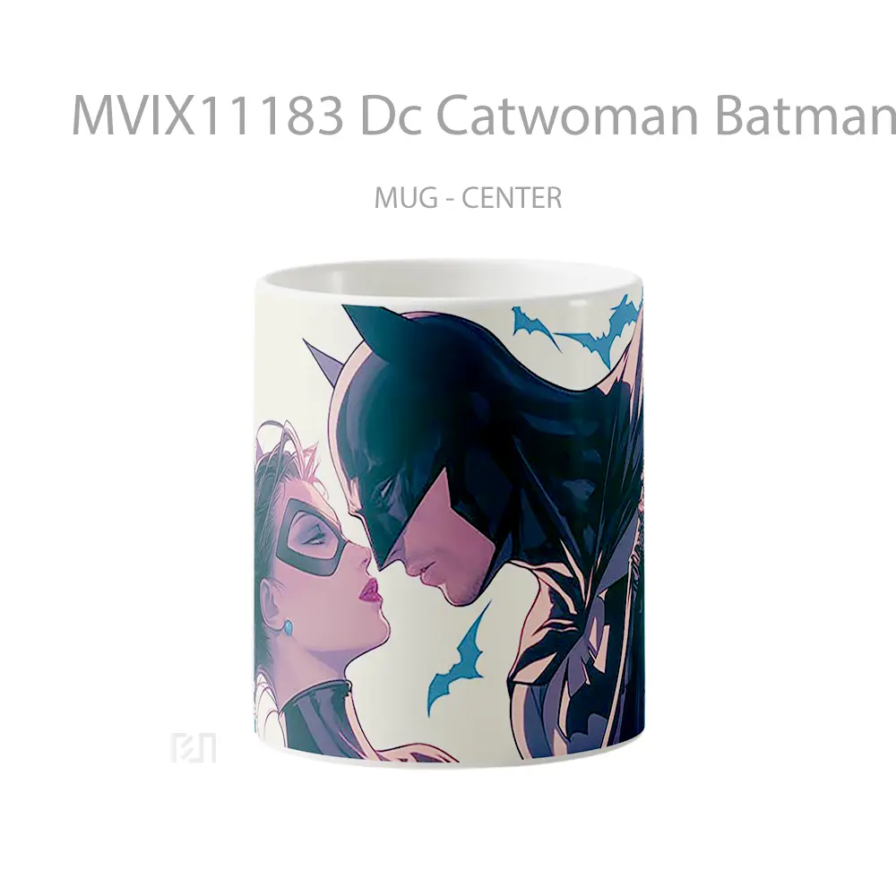 Mug Dc Catwoman Batman Love Merchandise Karakter Ikonik