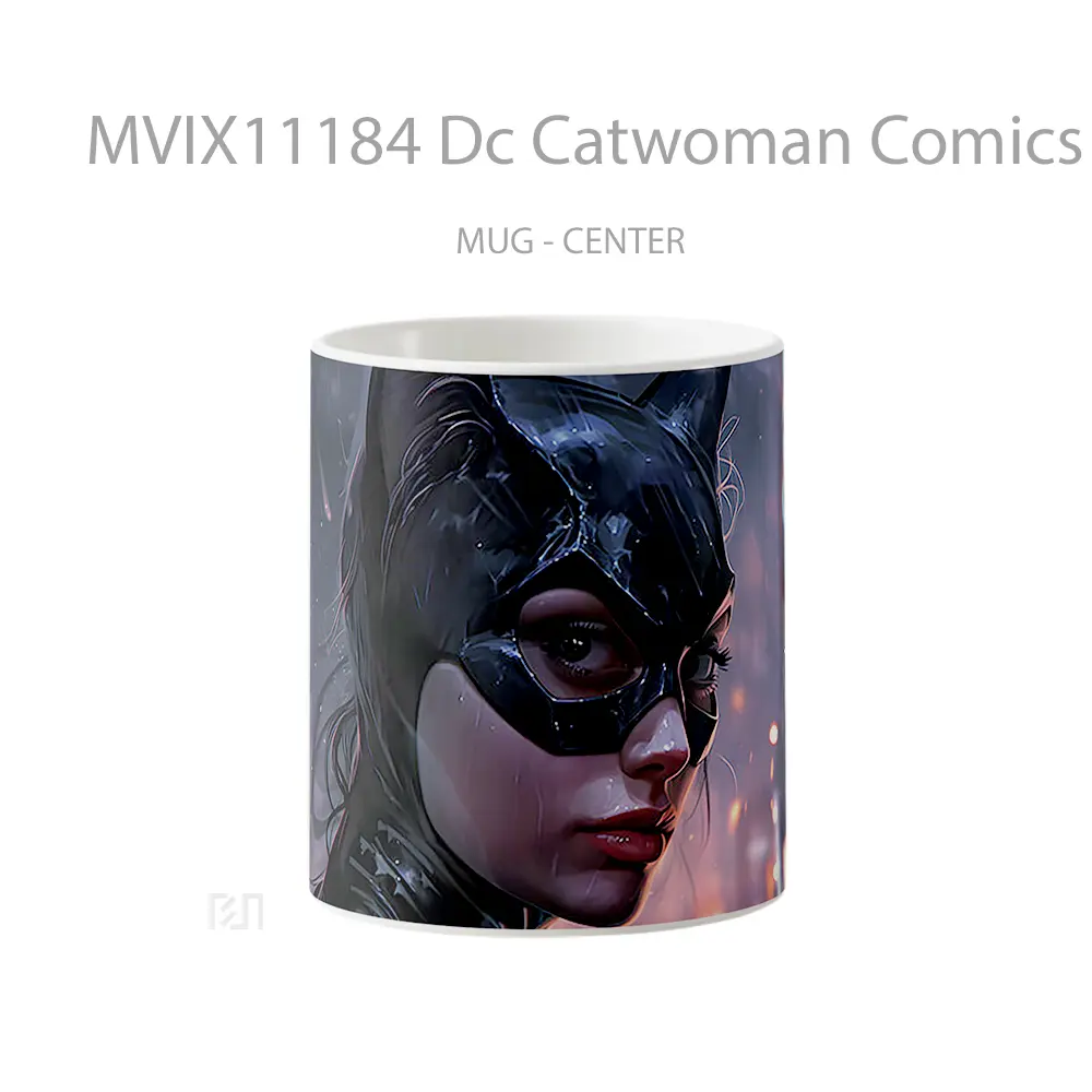 Mug Dc Catwoman Comics Gelas Keramik Koleksi Superhero