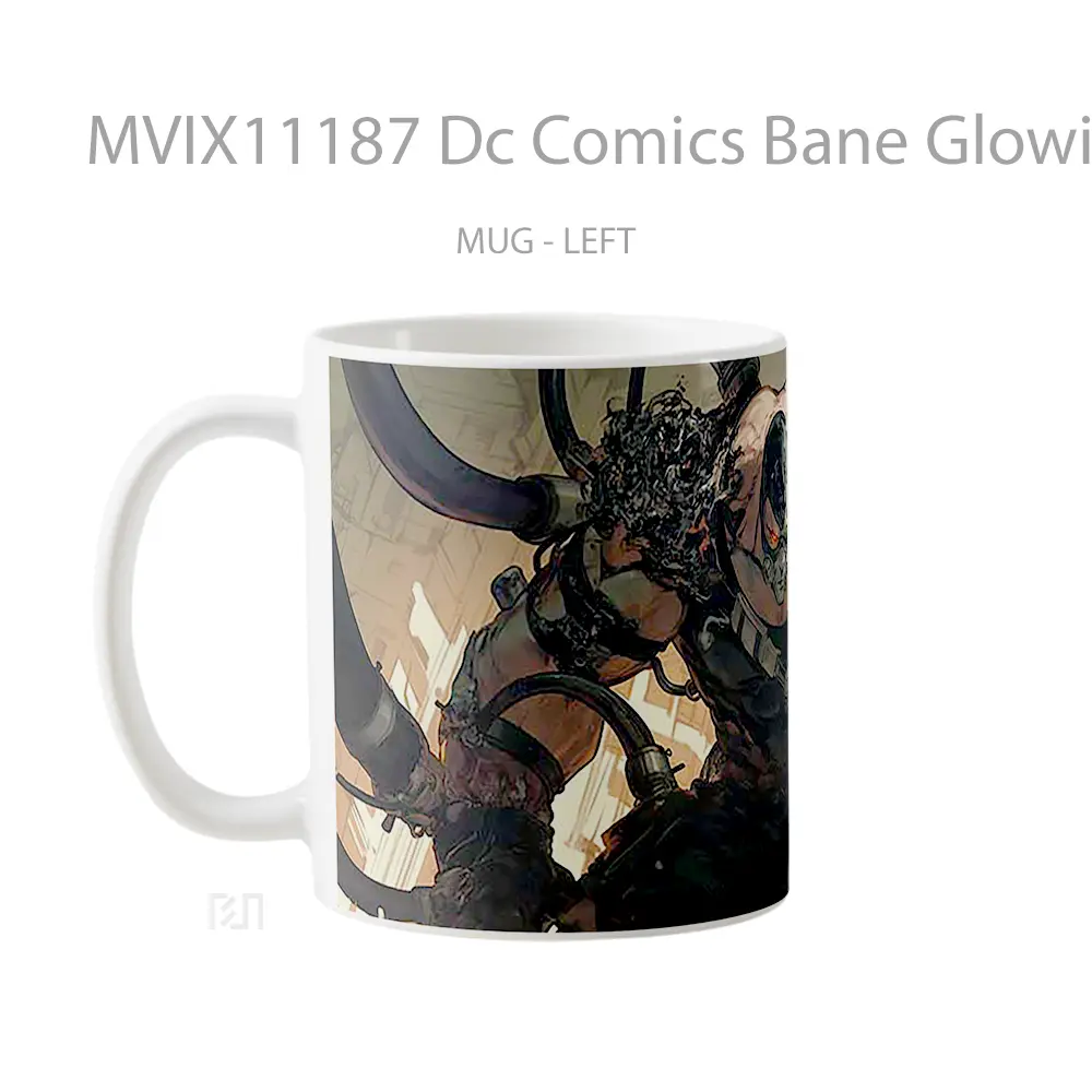 Mug Dc Comics Bane Glowing Venom Gelas Keramik Koleksi Superhero - All-side / Desain