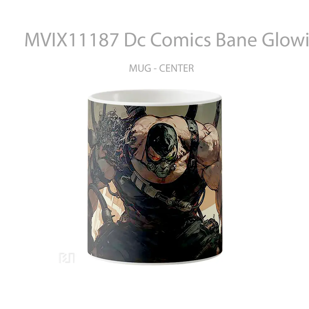 Mug Dc Comics Bane Glowing Venom Gelas Keramik Koleksi Superhero