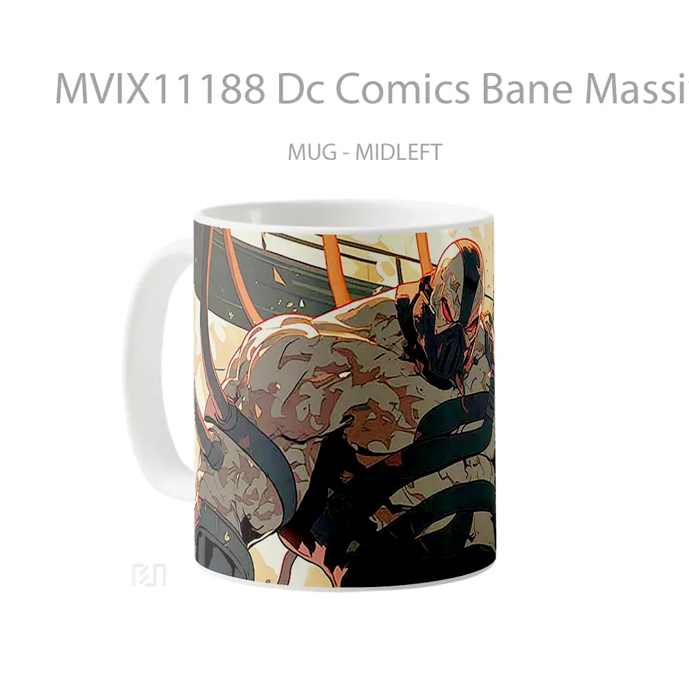 Mug Dc Comics Bane Massive Muscles Koleksi Mug Film dan Komik - All-side / Desain