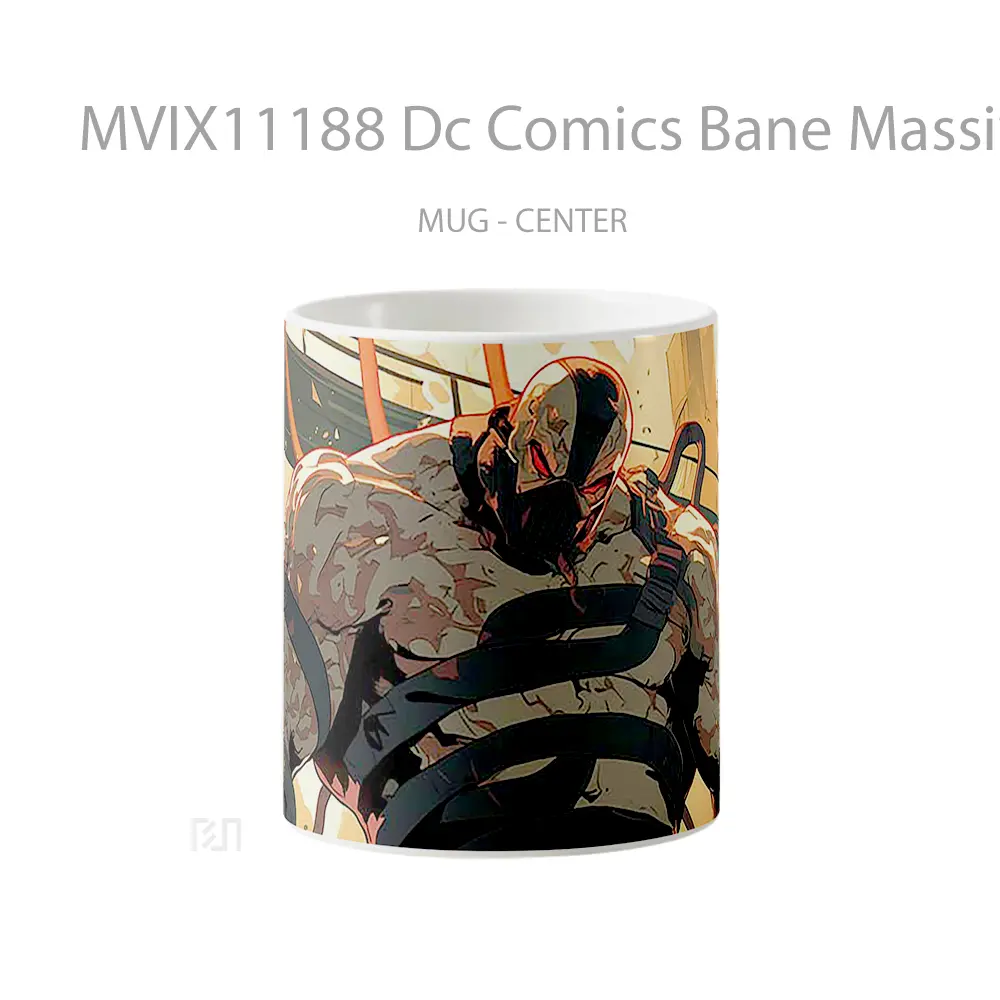Mug Dc Comics Bane Massive Muscles Koleksi Mug Film dan Komik