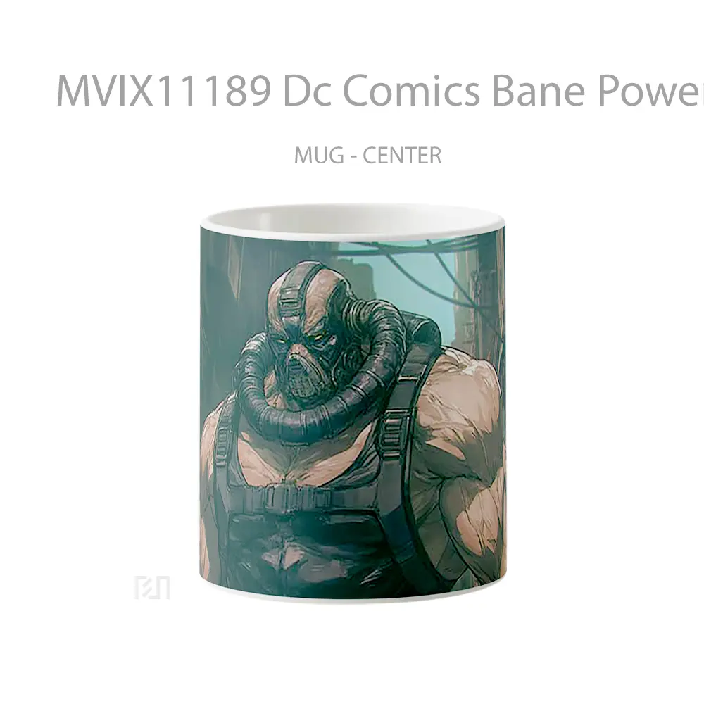 Mug Dc Comics Bane Powerful Stance Koleksi Mug Film dan Komik