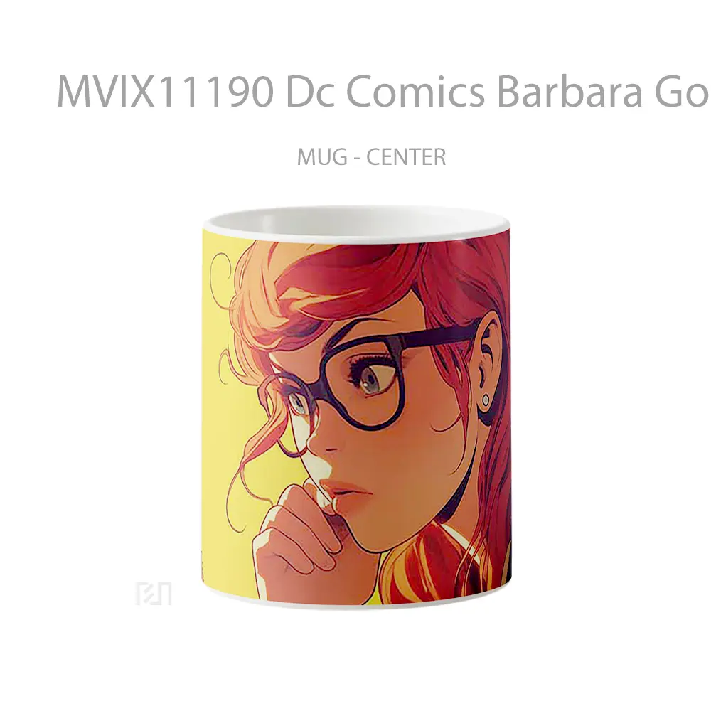 Mug Dc Comics Barbara Gordon Glasses Focus Hadiah Spesial Fans Superhero