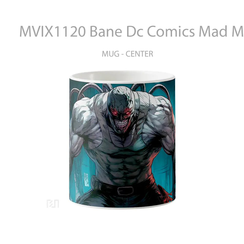 Mug Bane Dc Comics Mad Muscles Hadiah Spesial Fans Superhero