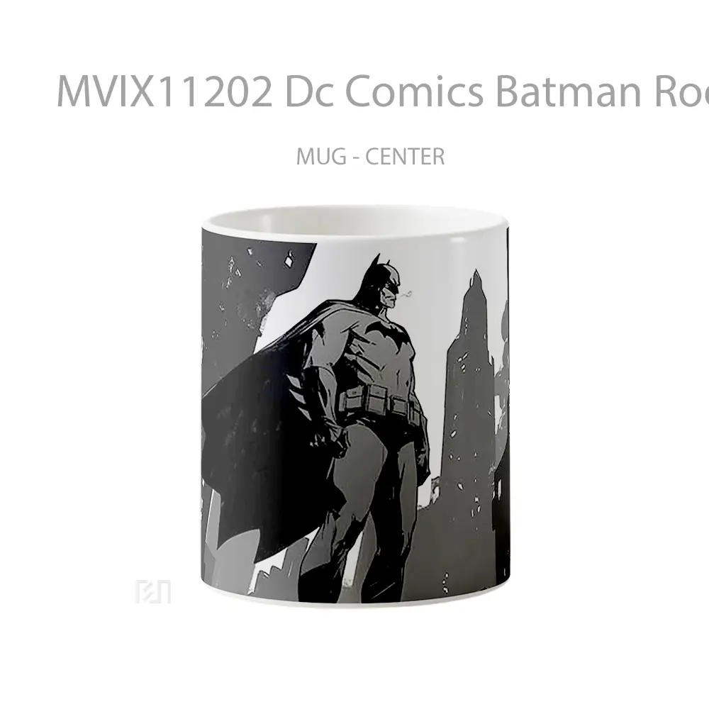 Mug Dc Comics Batman Rooftop Hadiah Spesial Fans Superhero