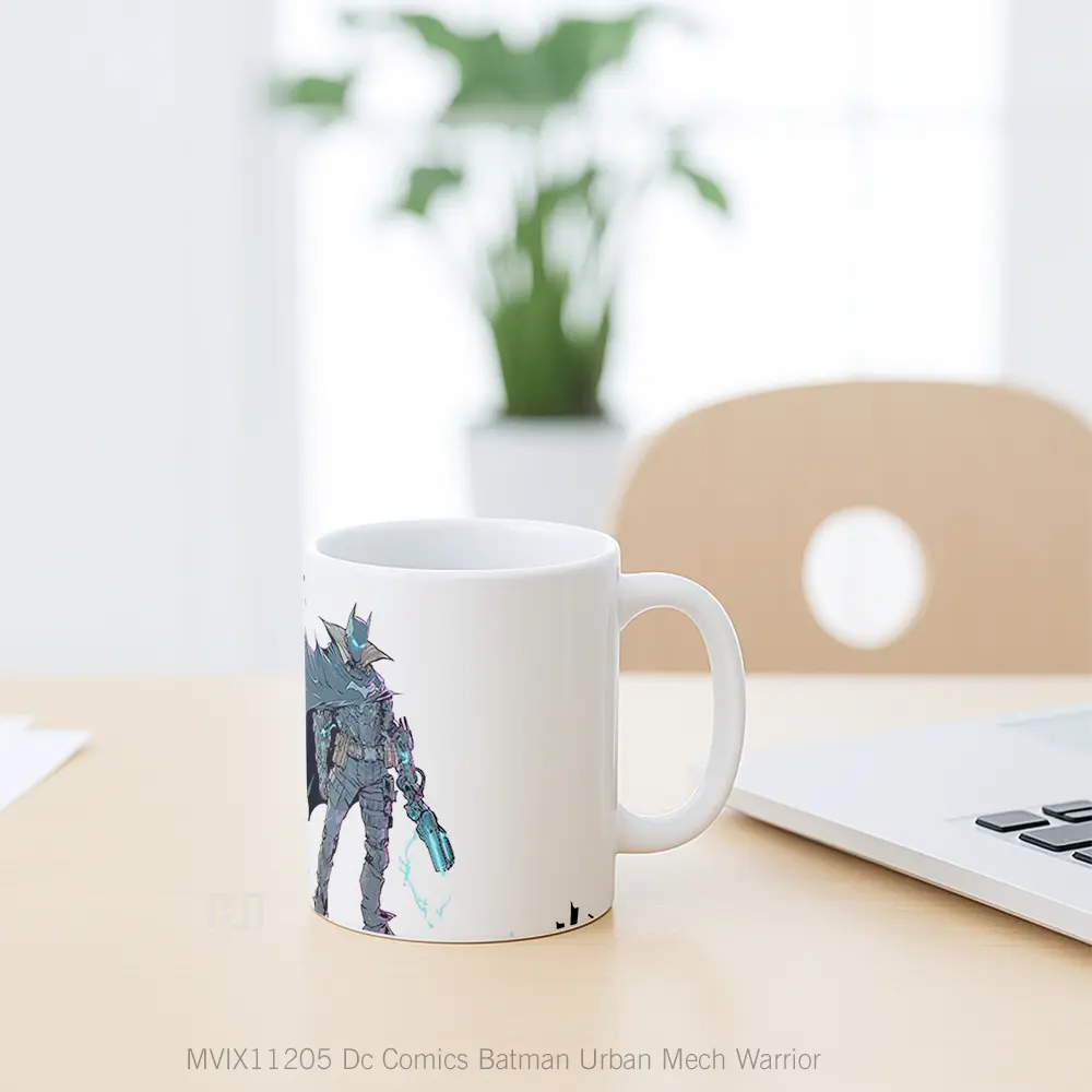 Mug Dc Comics Batman Urban Mech Warrior Koleksi Mug Film dan Komik - All-side / Desain