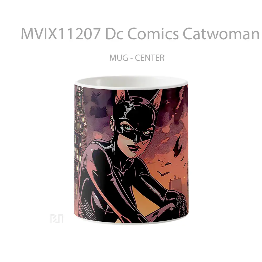 Mug Dc Comics Catwoman Hadiah Spesial Fans Superhero
