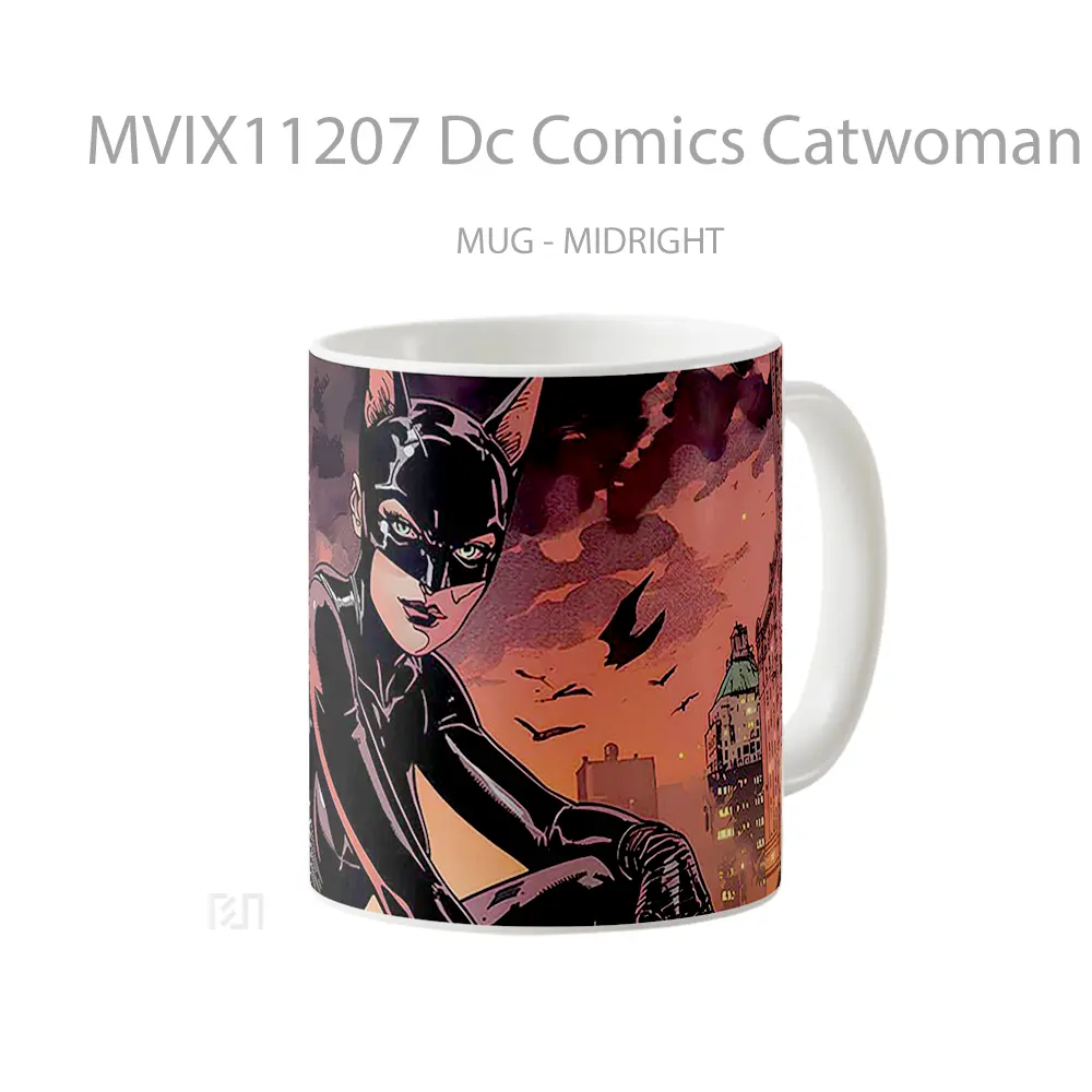 Mug Dc Comics Catwoman Hadiah Spesial Fans Superhero - All-side / Desain