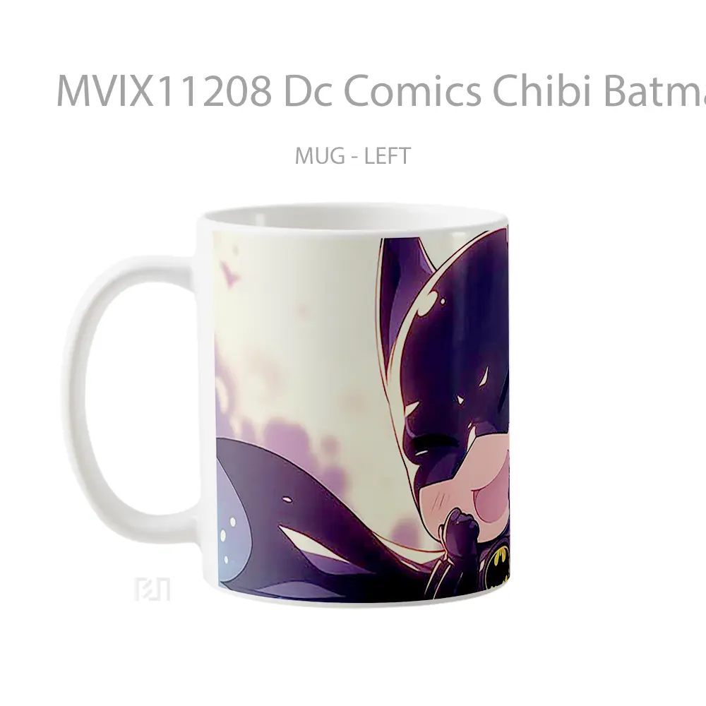 Mug Dc Comics Chibi Batman Gotham Cutie Koleksi Mug Film dan Komik - All-side / Desain