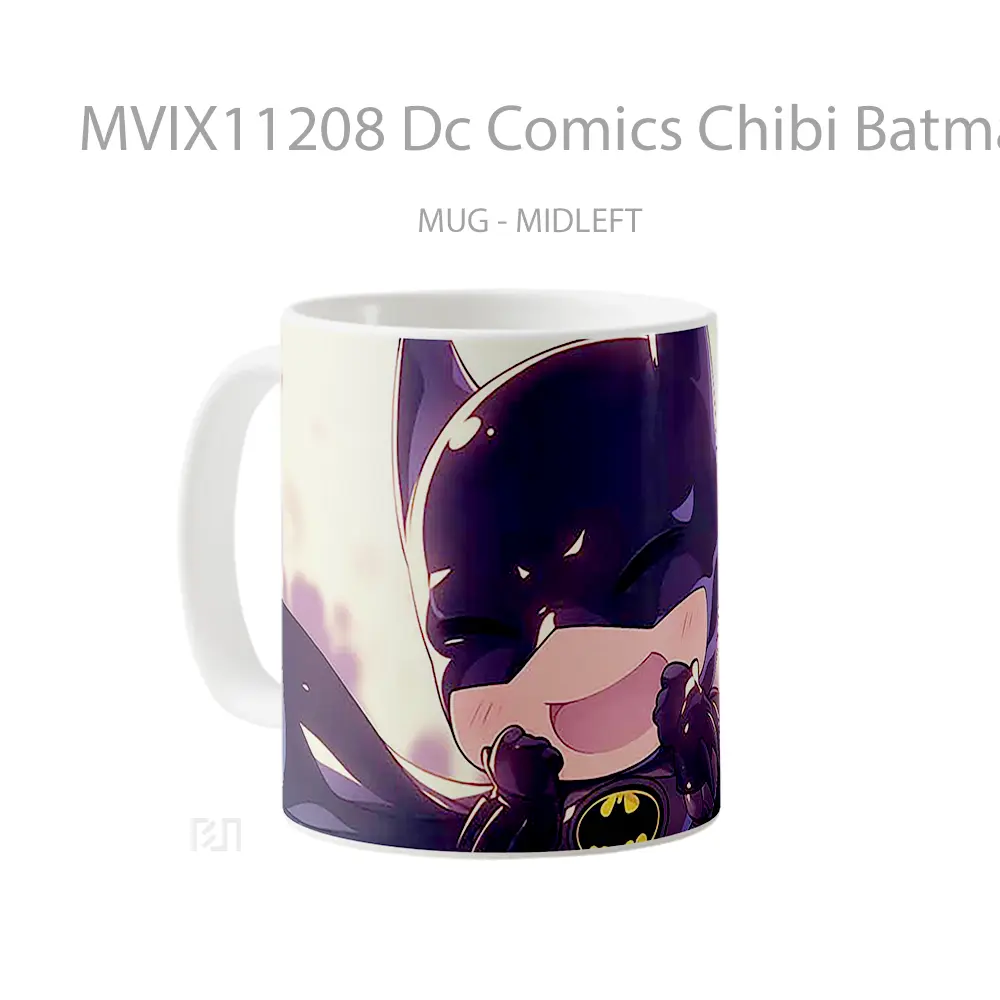 Mug Dc Comics Chibi Batman Gotham Cutie Koleksi Mug Film dan Komik - All-side / Desain