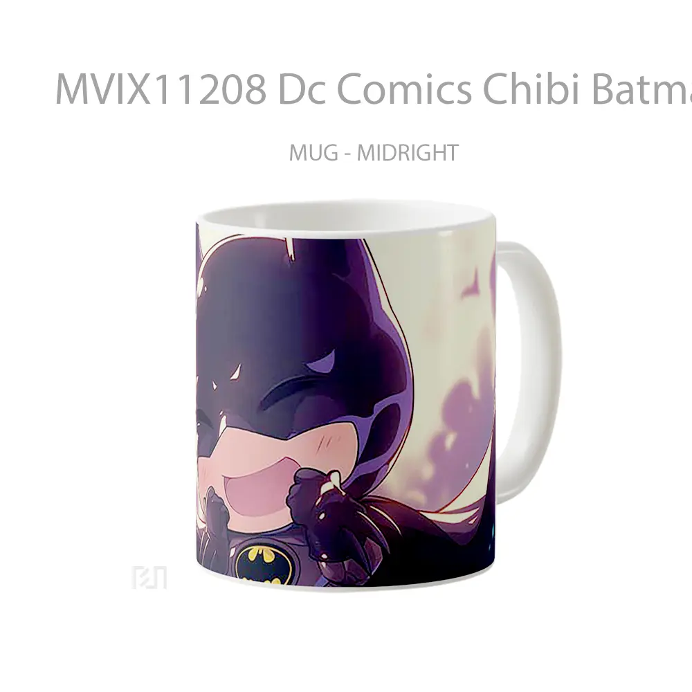 Mug Dc Comics Chibi Batman Gotham Cutie Koleksi Mug Film dan Komik - All-side / Desain