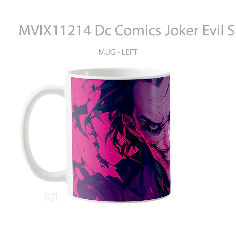 Mug Dc Comics Joker Evil Smile Merchandise Karakter Ikonik - All-side / Desain