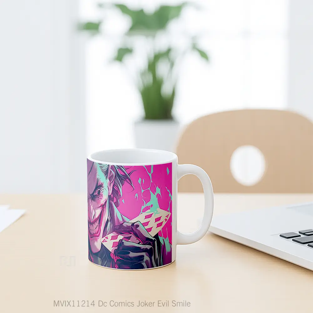 Mug Dc Comics Joker Evil Smile Merchandise Karakter Ikonik - All-side / Desain