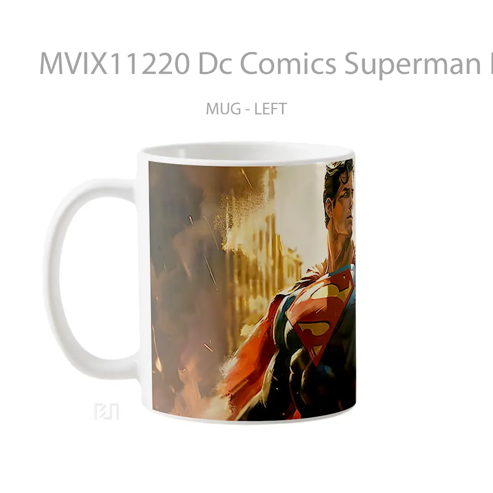 Mug Dc Comics Superman Beige Koleksi Mug Film dan Komik - All-side / Desain
