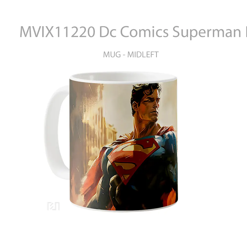 Mug Dc Comics Superman Beige Koleksi Mug Film dan Komik - All-side / Desain