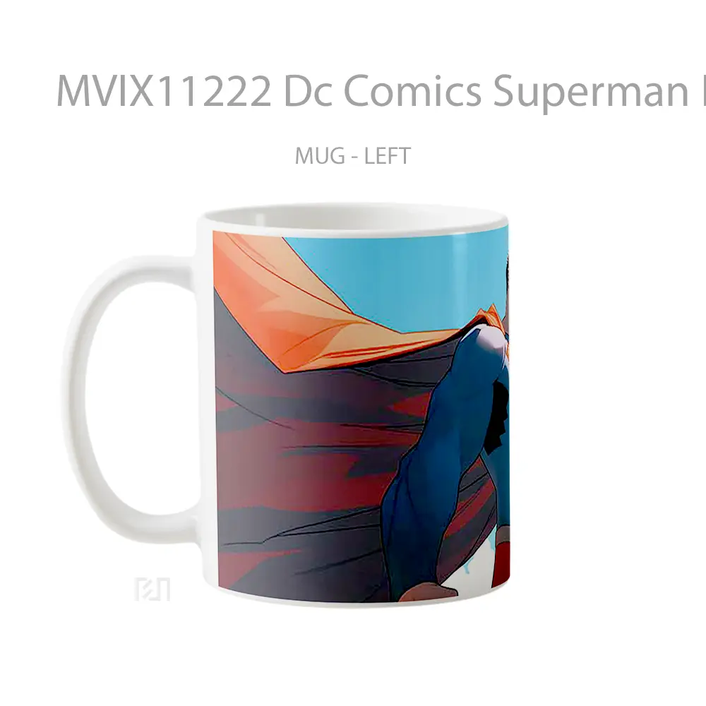 Mug Dc Comics Superman Heroic Stance Koleksi Mug Karakter Jepang - All-side / Desain