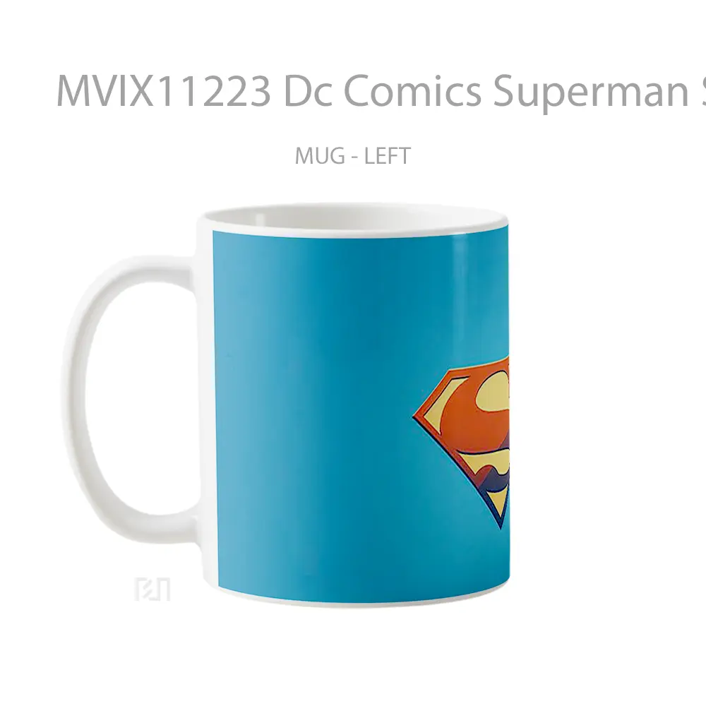 Mug Dc Comics Superman S Shield Koleksi Mug Film dan Komik - All-side / Desain
