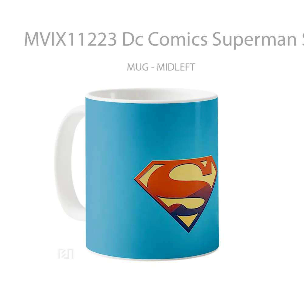 Mug Dc Comics Superman S Shield Koleksi Mug Film dan Komik - All-side / Desain