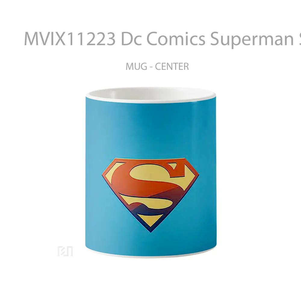 Mug Dc Comics Superman S Shield Koleksi Mug Film dan Komik