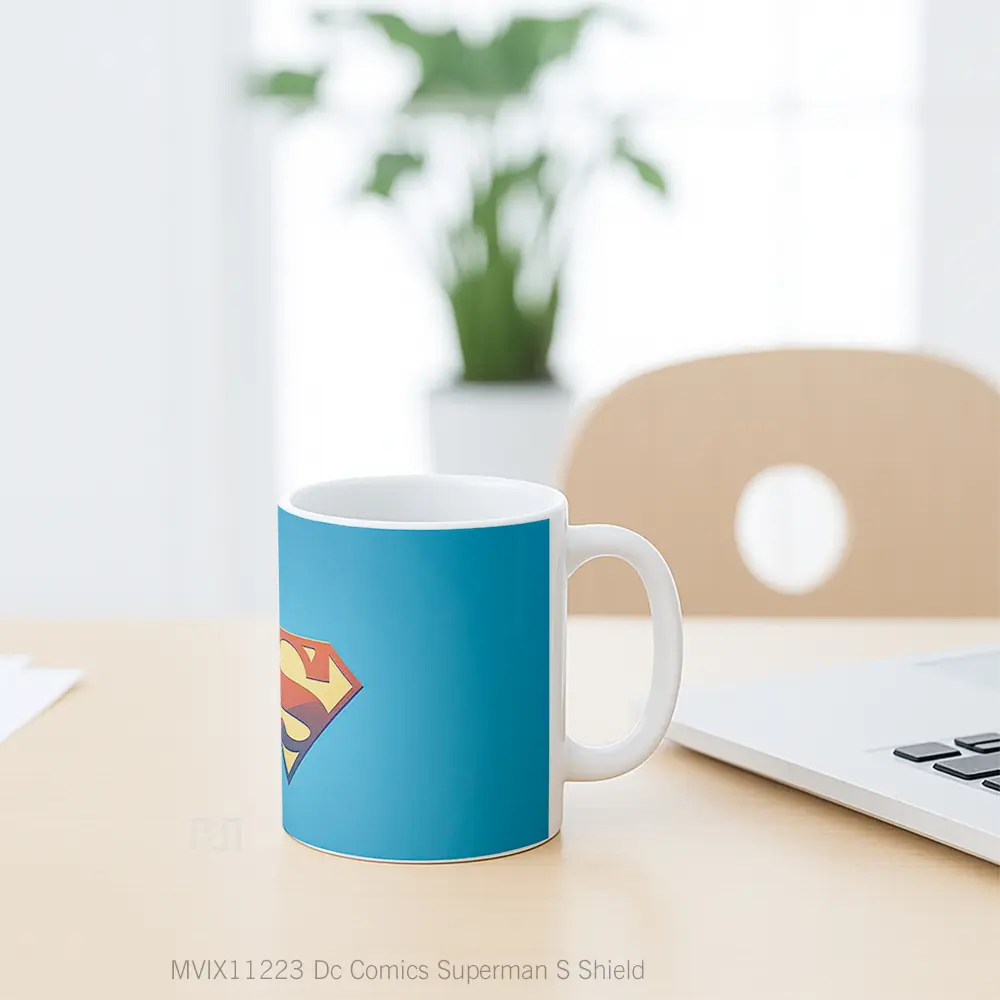 Mug Dc Comics Superman S Shield Koleksi Mug Film dan Komik - All-side / Desain