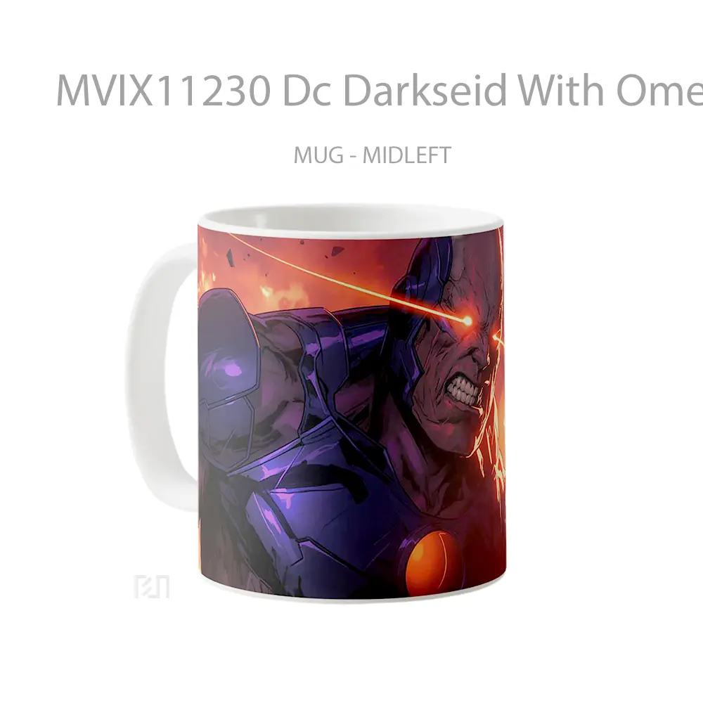 Mug Dc Darkseid With Omega Beams Koleksi Mug Film dan Komik - All-side / Desain