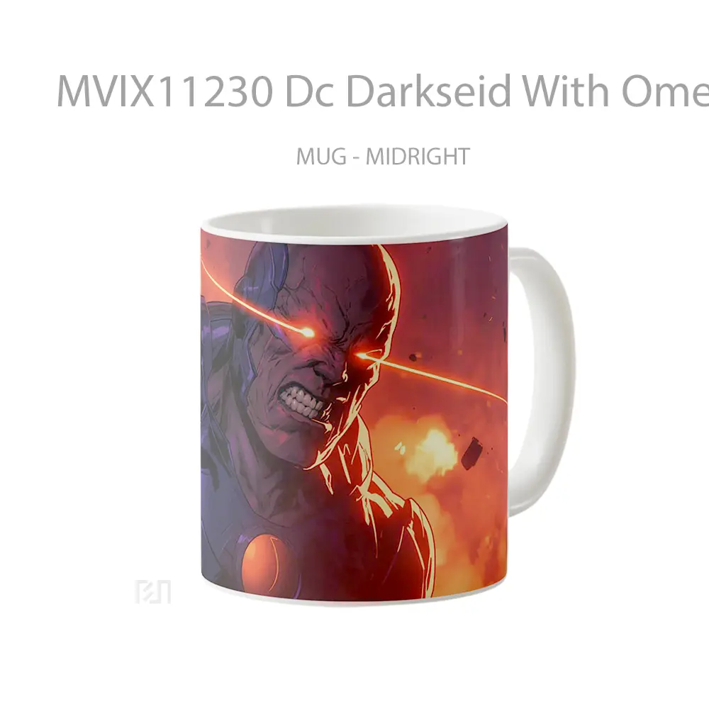 Mug Dc Darkseid With Omega Beams Koleksi Mug Film dan Komik - All-side / Desain