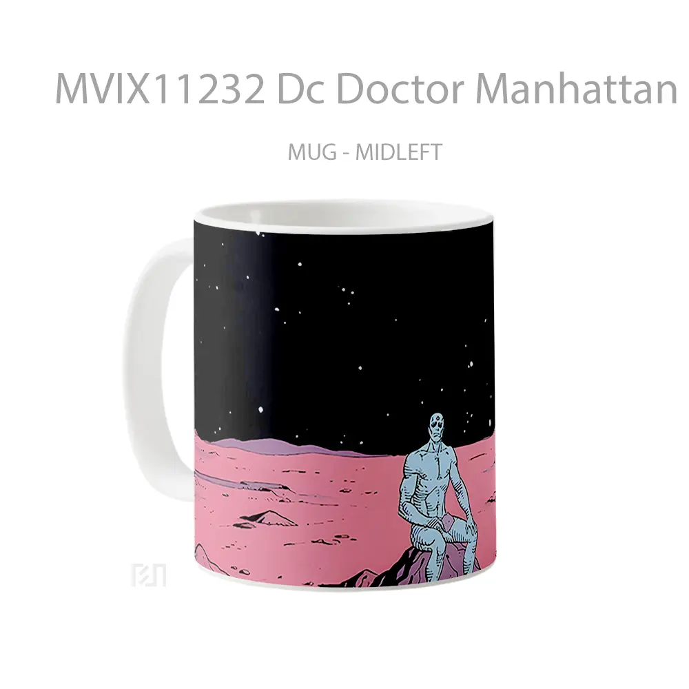 Mug Dc Doctor Manhattan On Another Planet Koleksi Mug Film dan Komik - All-side / Desain