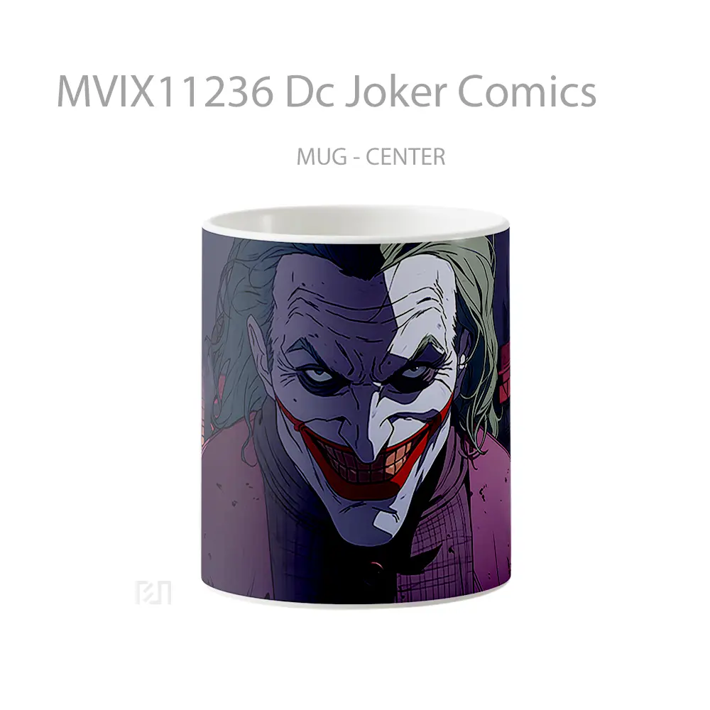Mug Dc Joker Comics Merchandise Karakter Ikonik