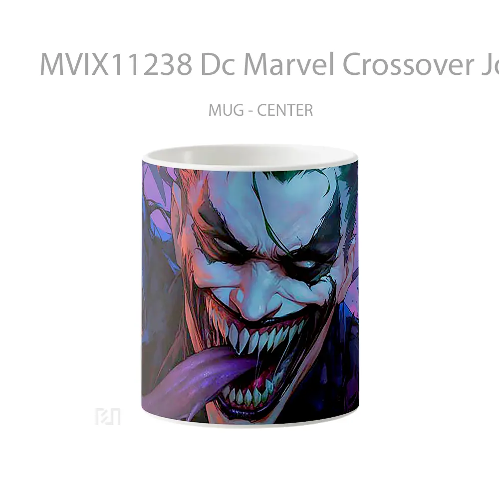 Mug Dc Marvel Crossover Joker Venom Fusion Koleksi Mug Film dan Komik