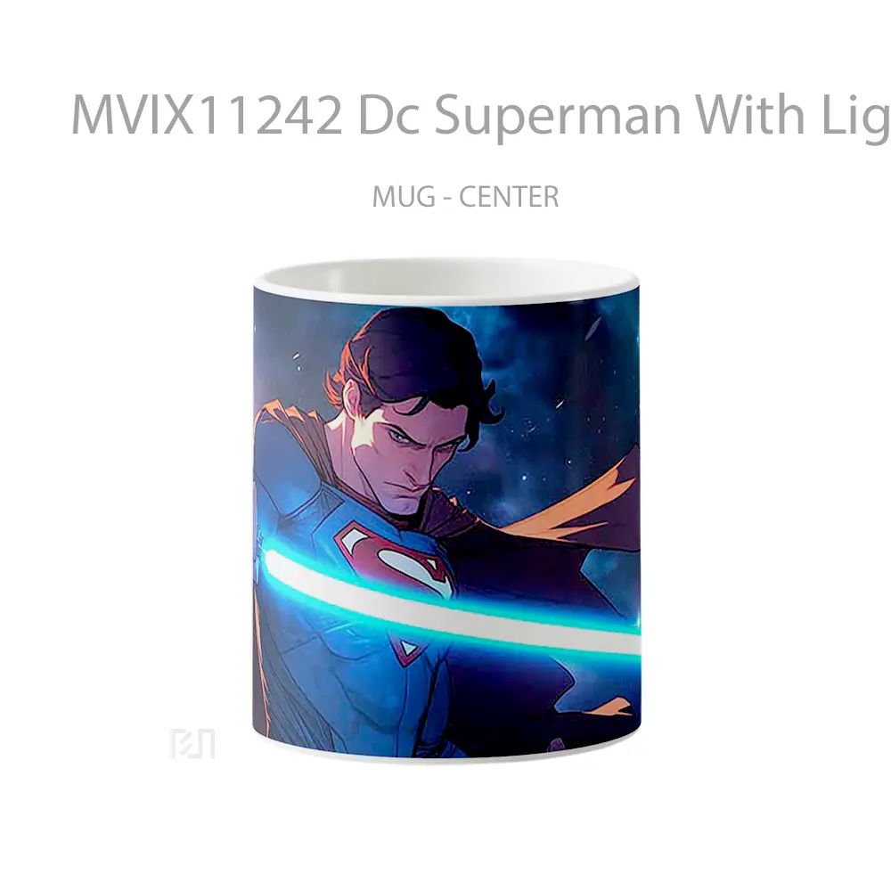 Mug Dc Superman With Lightsaber Gelas Keramik Koleksi Superhero